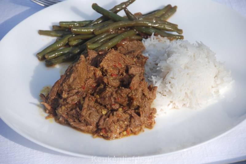 Rendang van rundvlees