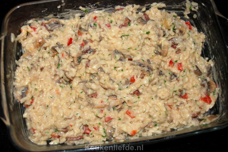 Supermakkelijke ovenrisotto Supermakkelijke ovenrisotto