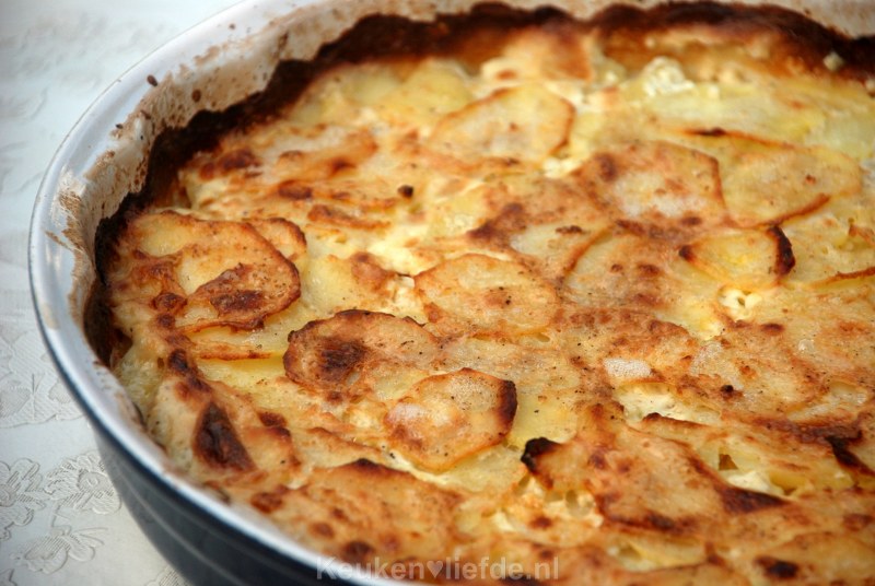 Aardappelgratin - Gratin Dauphinois