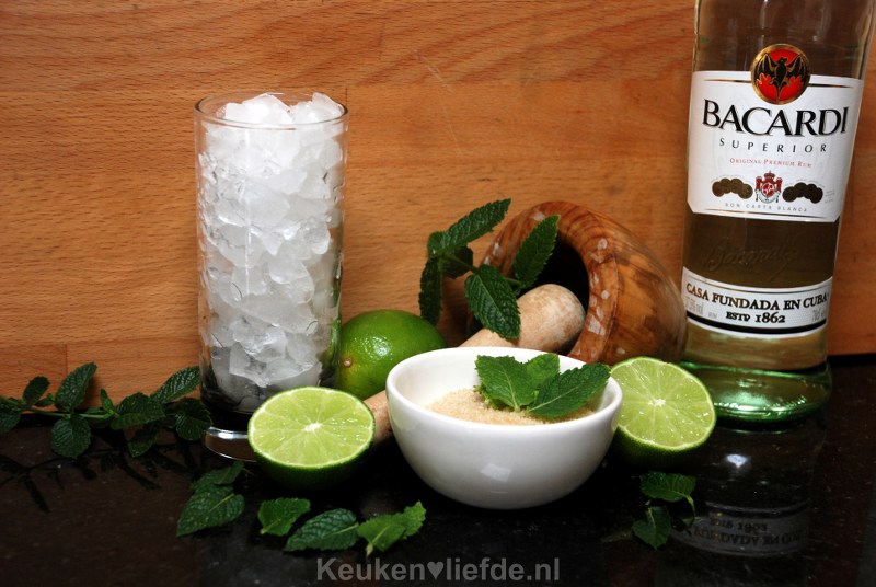 Cubaanse Mojito cocktail Cubaanse Mojito cocktail