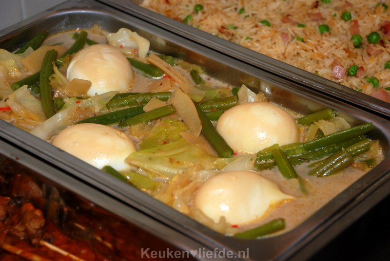 Sajoer lodeh (gemengde groenten in kokossaus)