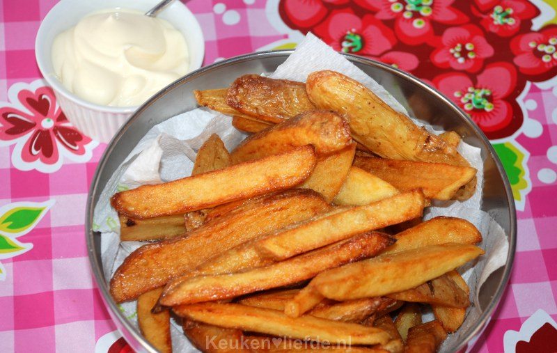 Zelfgemaakte Vlaamse friet Zelfgemaakte Vlaamse friet
