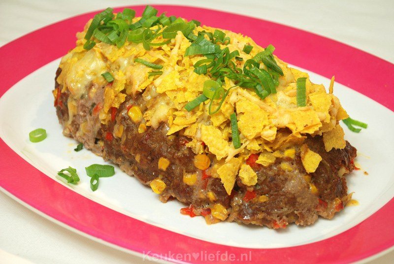 Mexicaans gehaktbrood Mexicaans gehaktbrood