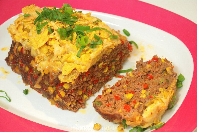 Mexicaans gehaktbrood Mexicaans gehaktbrood