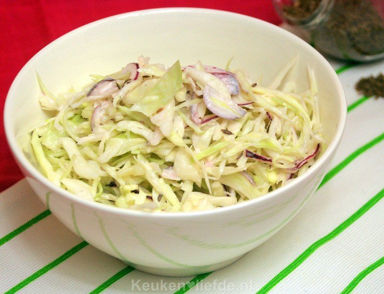 Witte koolsalade Witte koolsalade