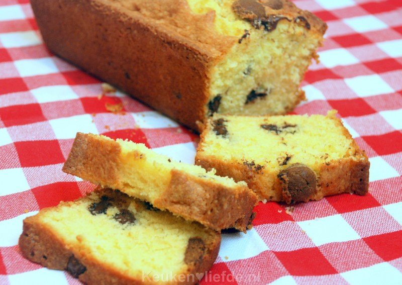 Pepernotencake met chocolade