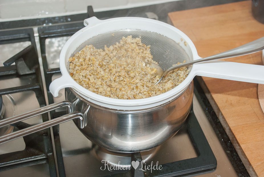 Freekehsalade met gerookte zalm -4