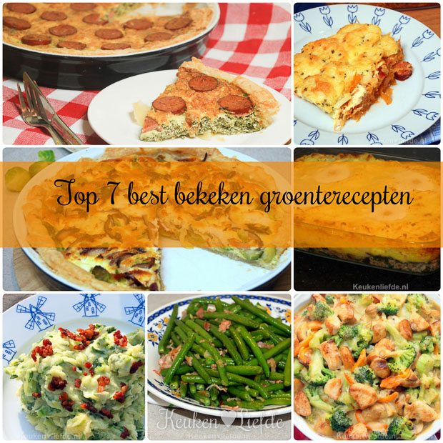 Top 7 best bekeken groenterecepten week 4