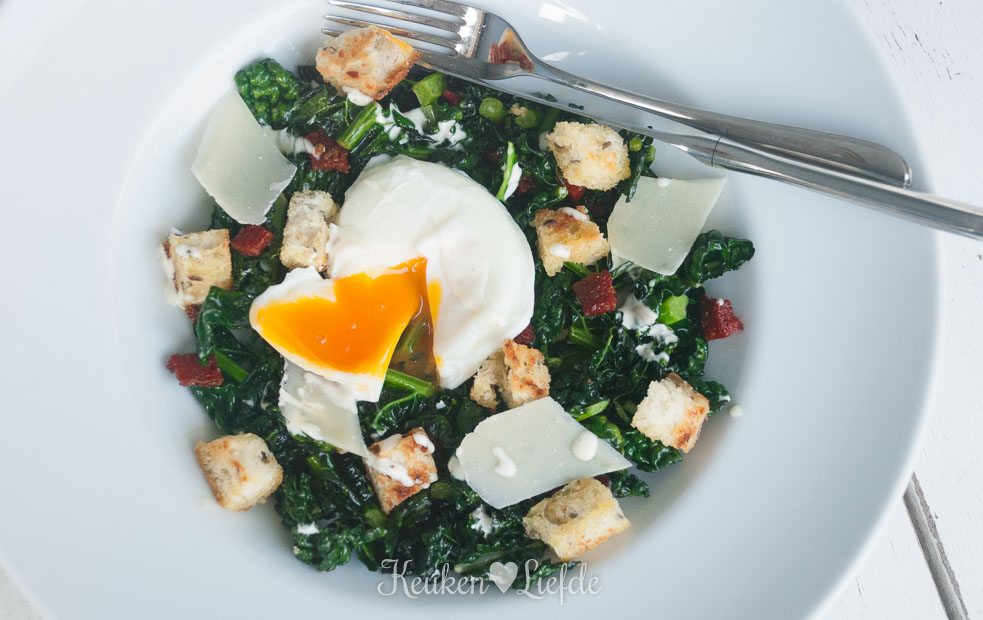 Spijs & Wijn: cavolo nero caesarsalade