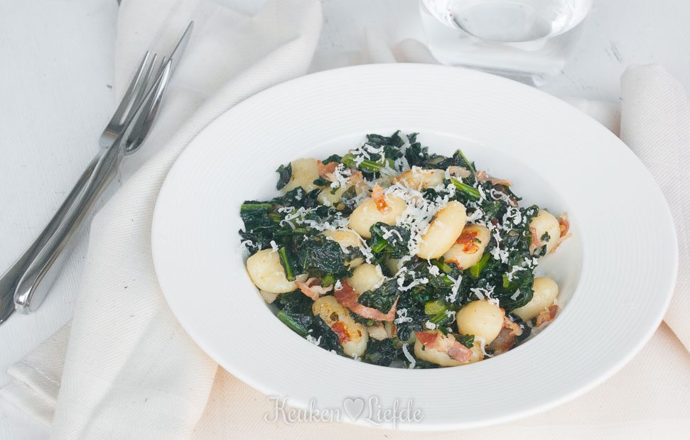 Toscaanse palmkool met gnocchi
