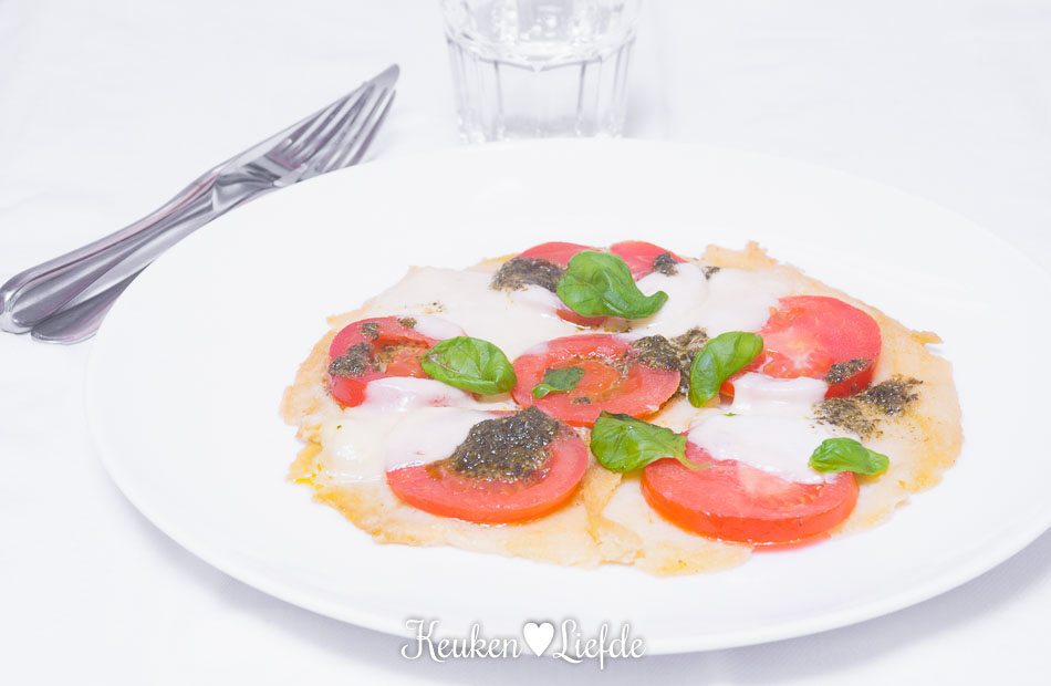 Nationale Pannenkoekdag: pannenkoek caprese