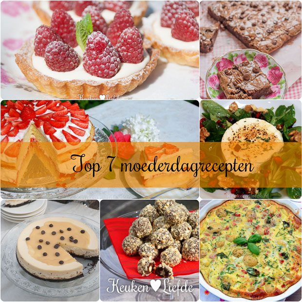 Top 7 best bekeken moederdagrecepten Top 7 best bekeken moederdagrecepten