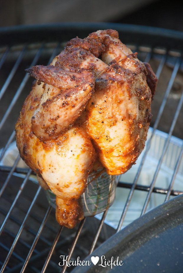 Johans Special: kip op een bierblik