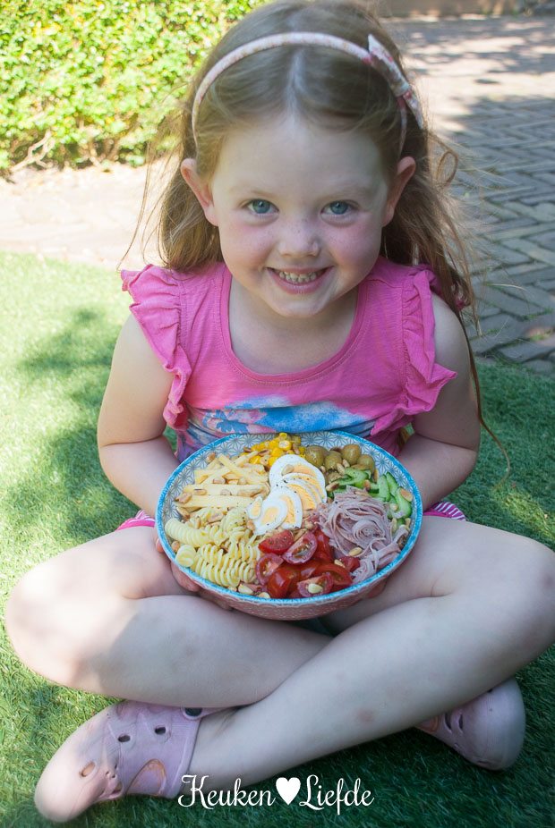 Smulsalade met toverdressing Smulsalade met toverdressing