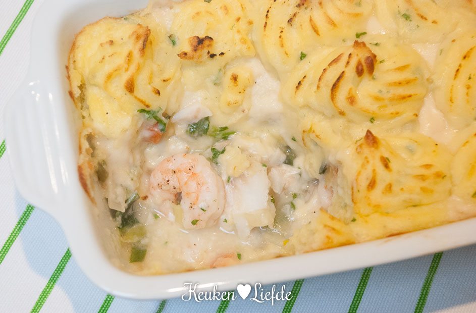 Spijs & Wijn: vis-ovenschotel Spijs & Wijn: vis-ovenschotel