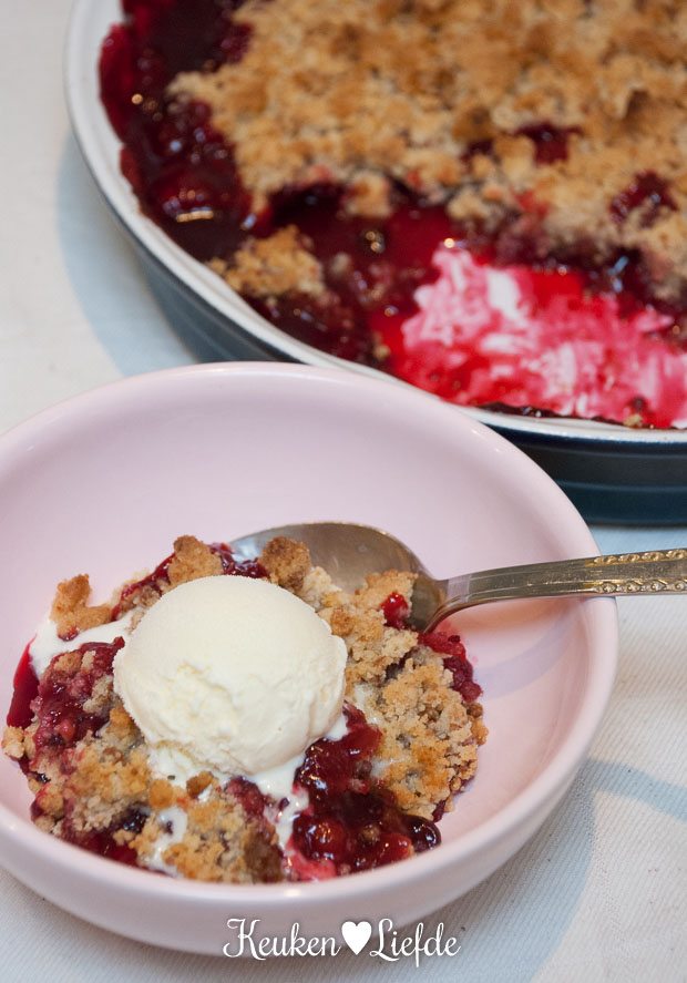 Fruitcrumble met Bastogne Fruitcrumble met Bastogne