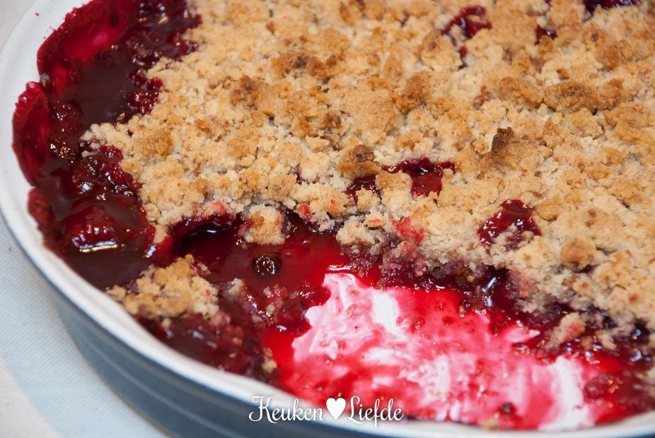 Fruitcrumble met Bastogne Fruitcrumble met Bastogne