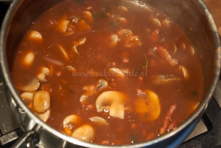 Basis koken: jachtsaus (of jägersaus)