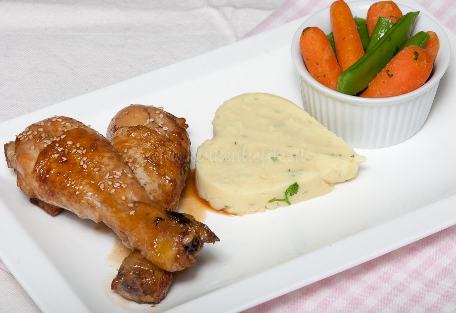 Speels & Smakelijk: sticky kip