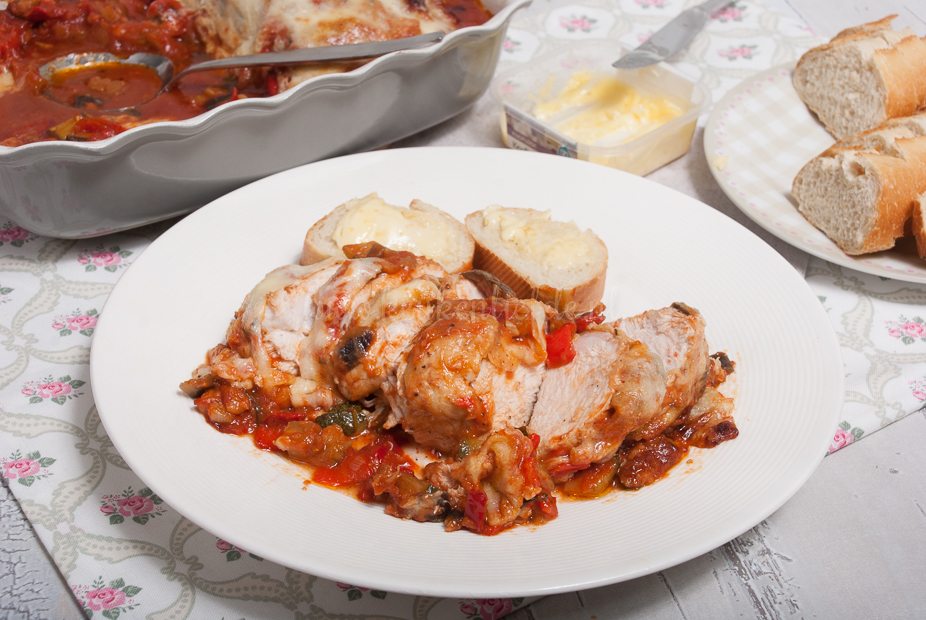 Kip ratatouille gratin Kip ratatouille gratin