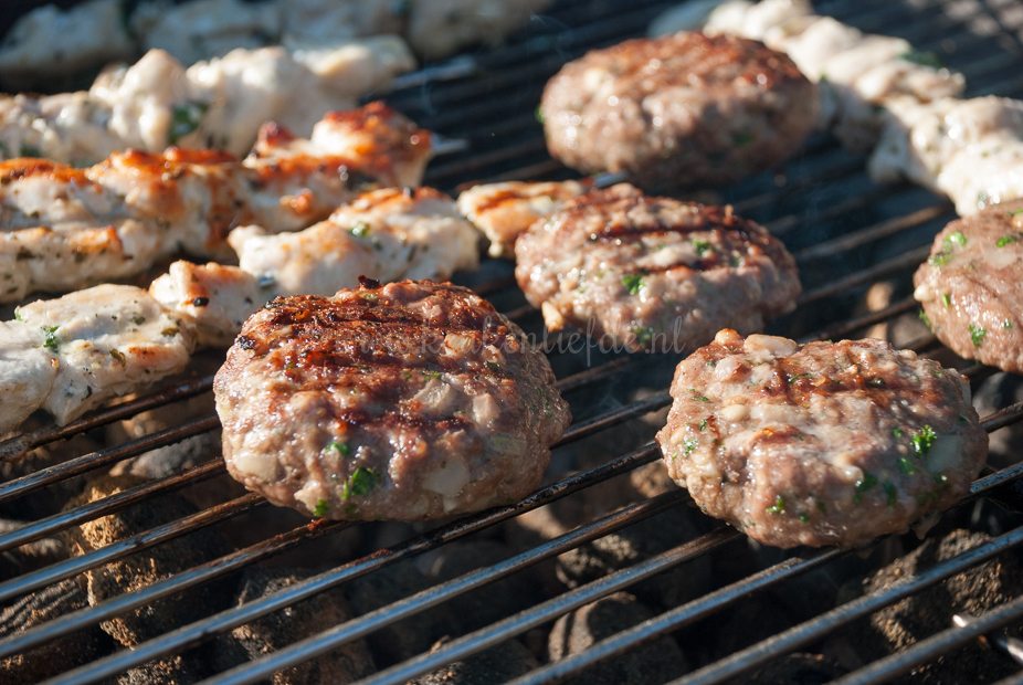 Bifteki met feta Bifteki met feta