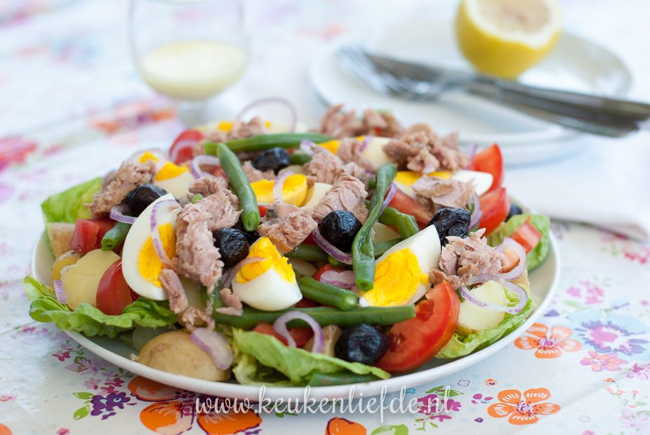 Koken op de camping: salade niçoise