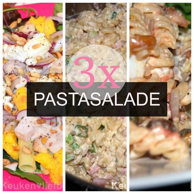 3x koude pastasalade 3x koude pastasalade