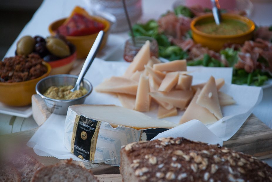 Kaasplankje met Old White