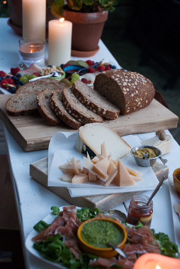 Kaasplankje met Old White