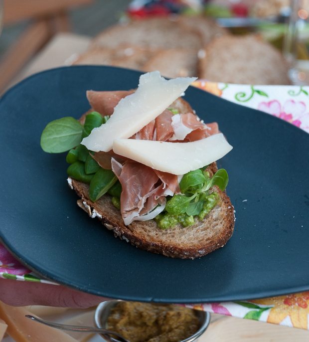 Kaasplankje met Old White