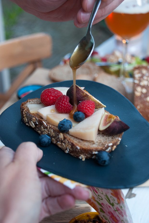 Kaasplankje met Old White