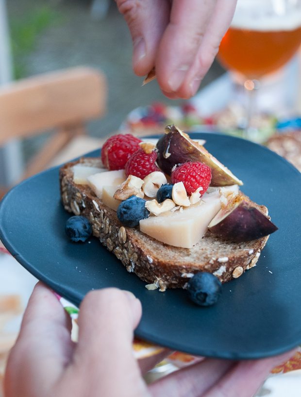 Kaasplankje met Old White