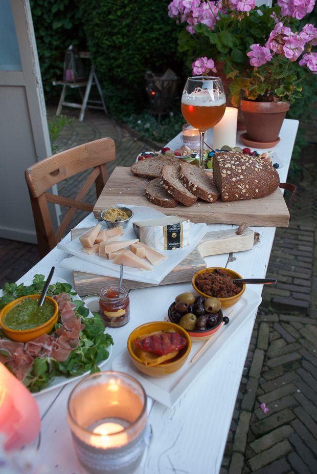 Kaasplankje met Old White