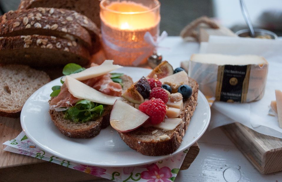 Kaasplankje met Old White