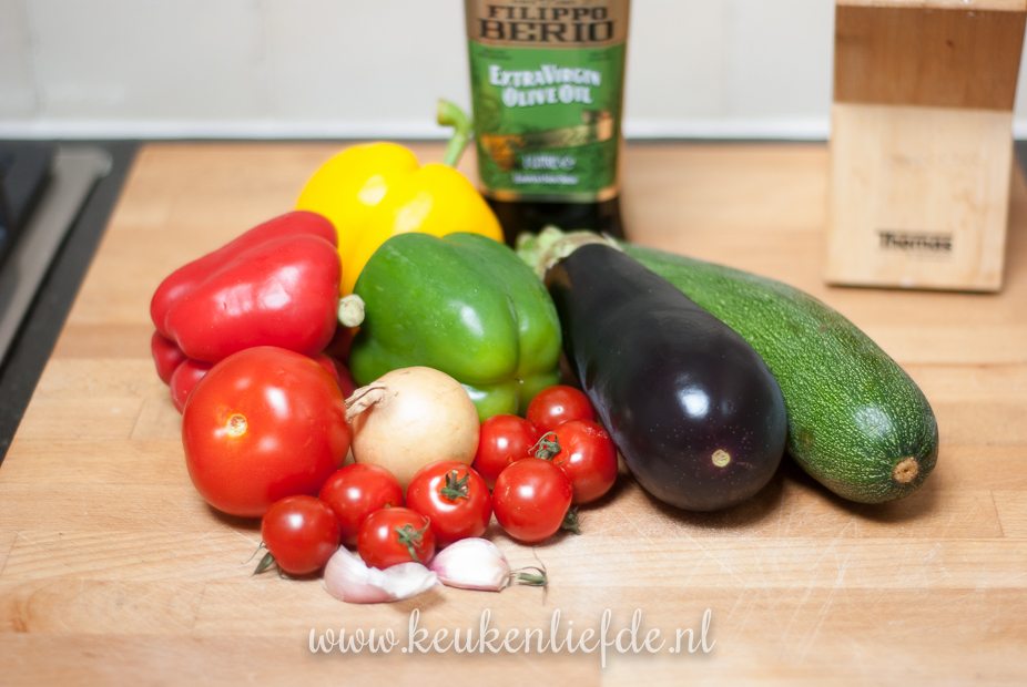 Lasagnette in groentesaus