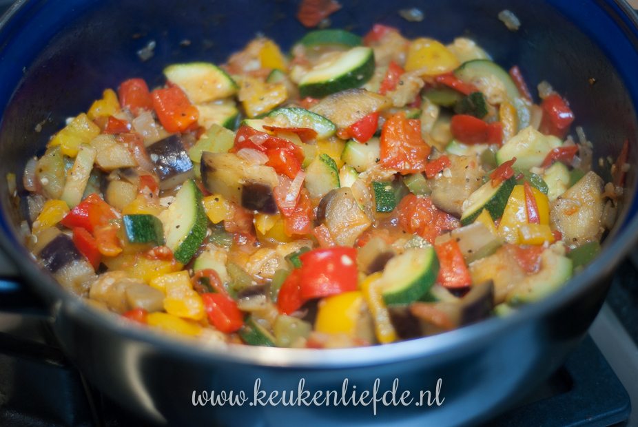 Lasagnette in groentesaus