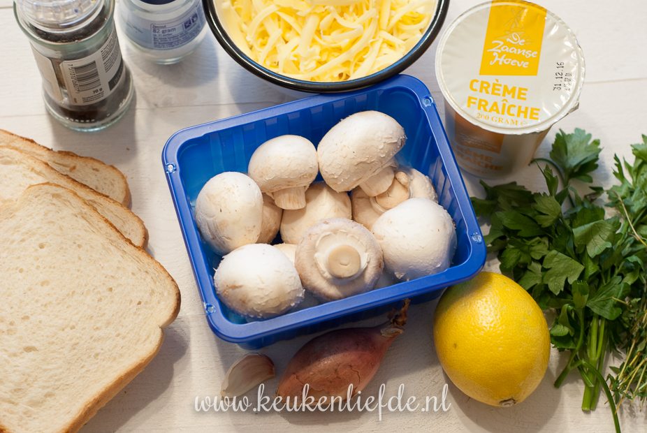 Gevulde champignons uit de oven Gevulde champignons uit de oven