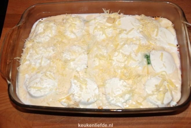 Cannelloni met spinazie à la crème en ricotta