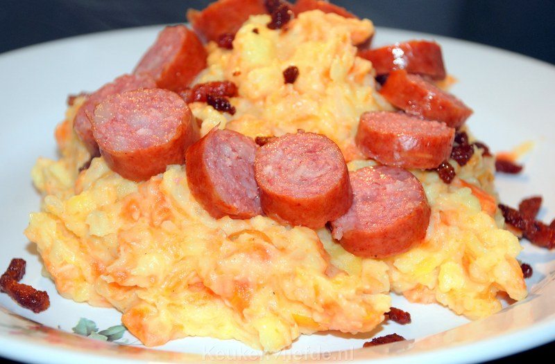 Hutspot met rookworst