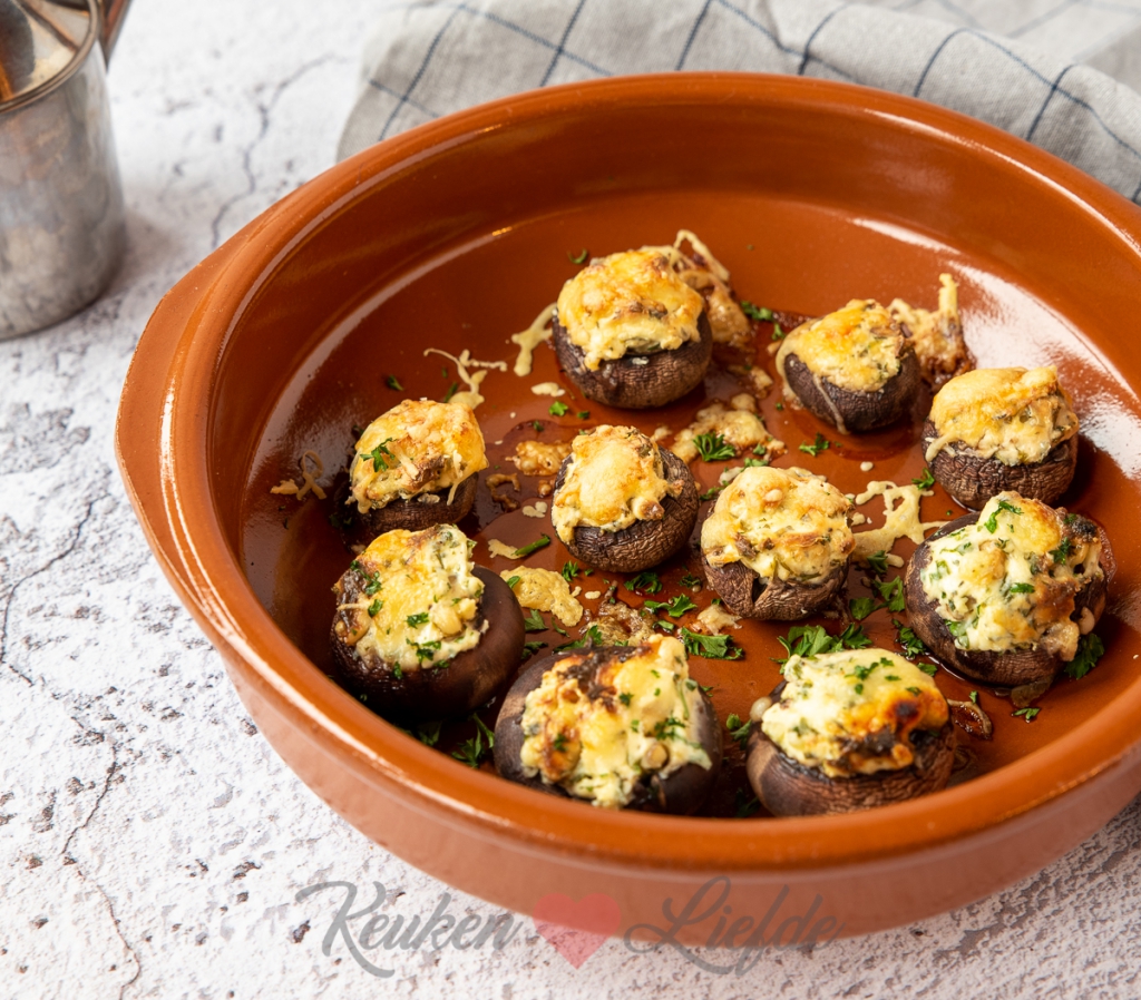 Gevulde champignons Gevulde champignons