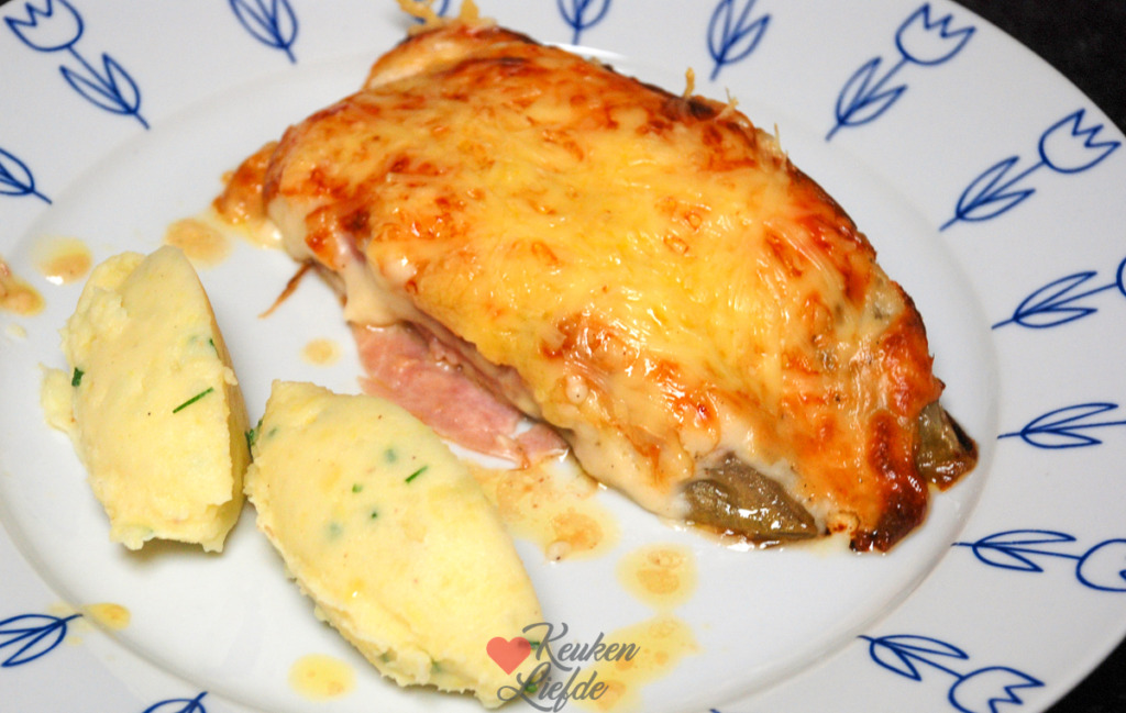Witlof met ham en kaas uit de oven