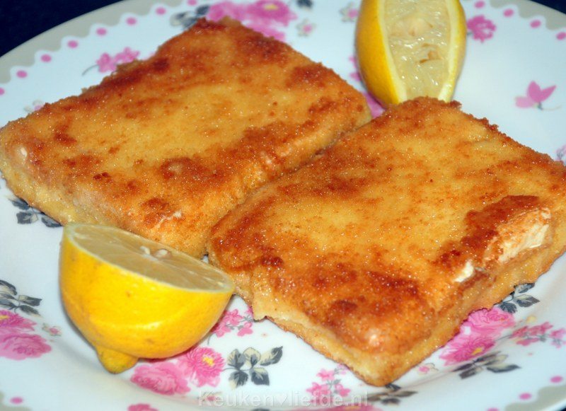 Saganaki - gebakken feta