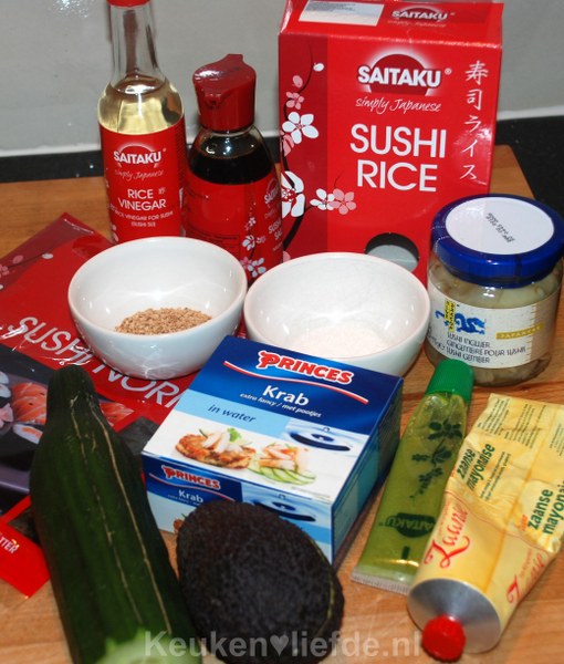 Zelf sushi maken