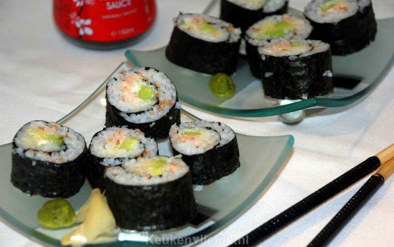 Zelf sushi maken Zelf sushi maken