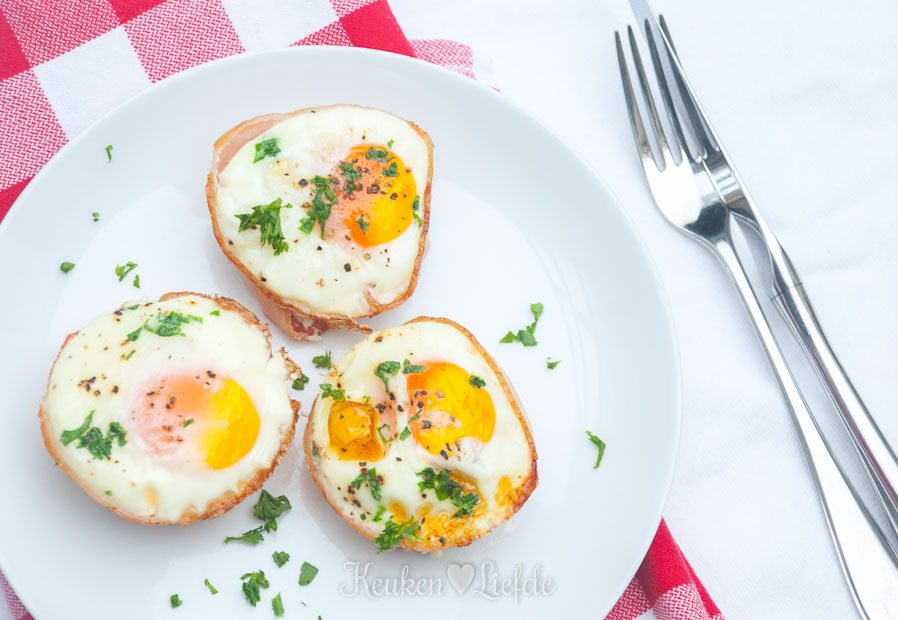 Makkelijk ontbijt: Spek-eimuffins