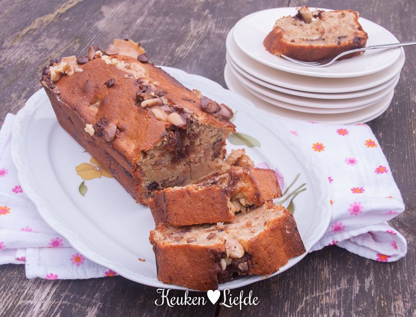 Bananenbrood Chunky Monkey Style