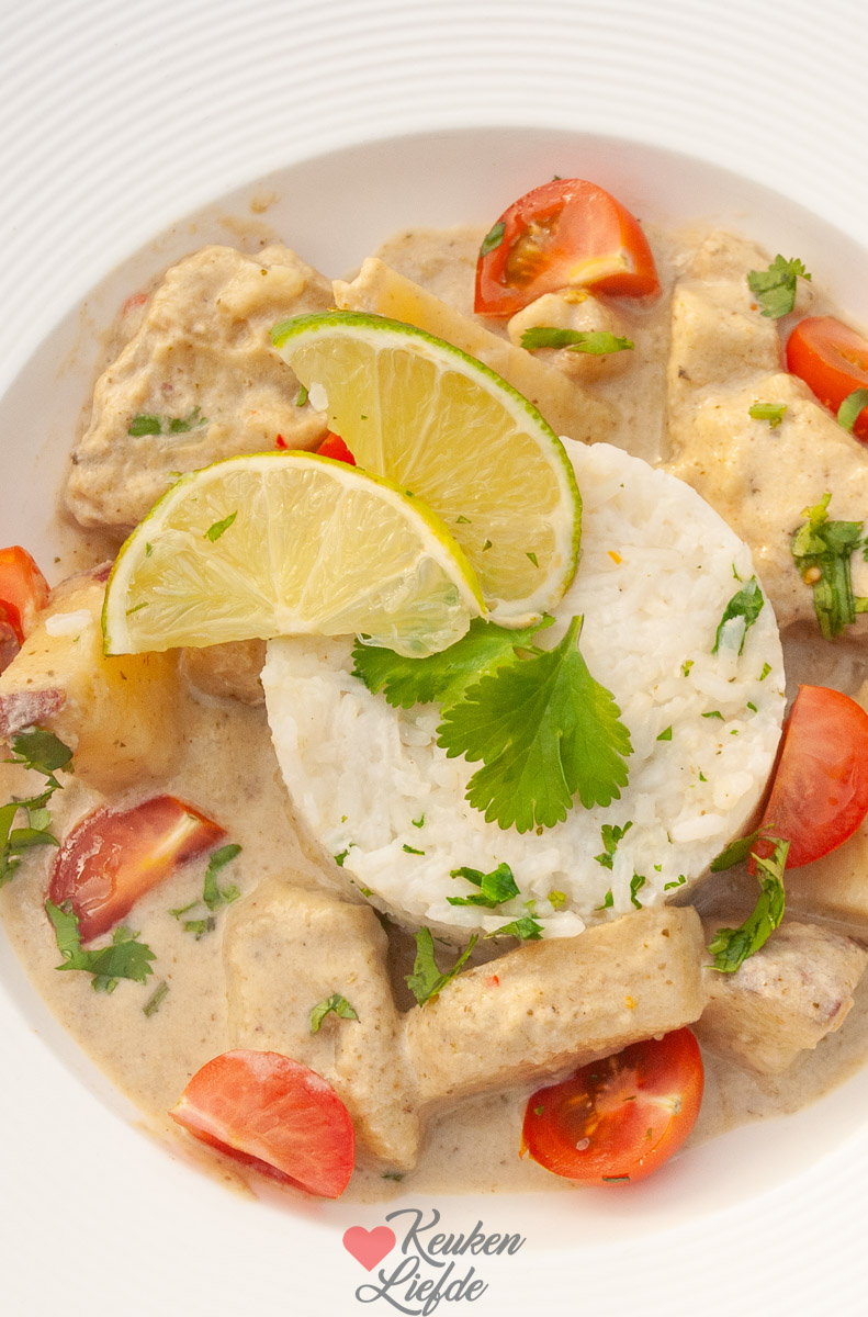 Curry met zoete aardappel en pastinaak