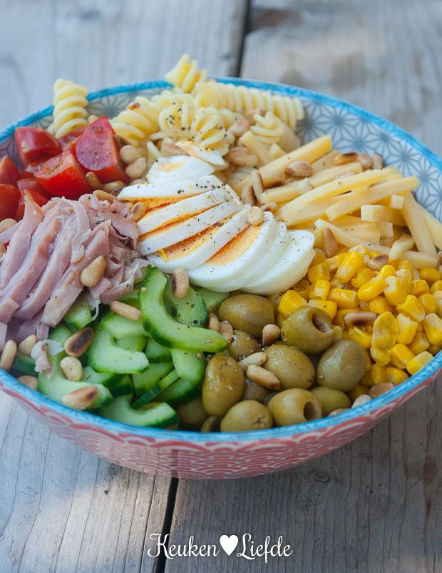 Smulsalade met toverdressing