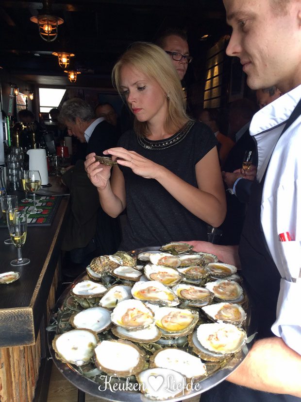 Opening Nederlands Oesterseizoen 2015 + oesterrecept Jannis Brevet