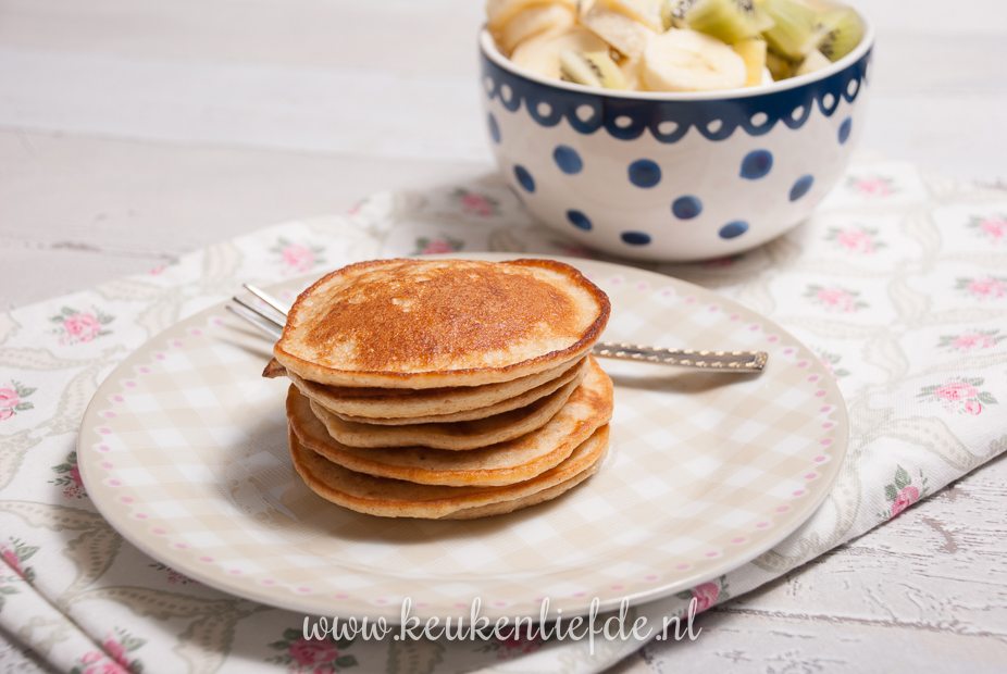 Pannenkoekjes met yoghurt